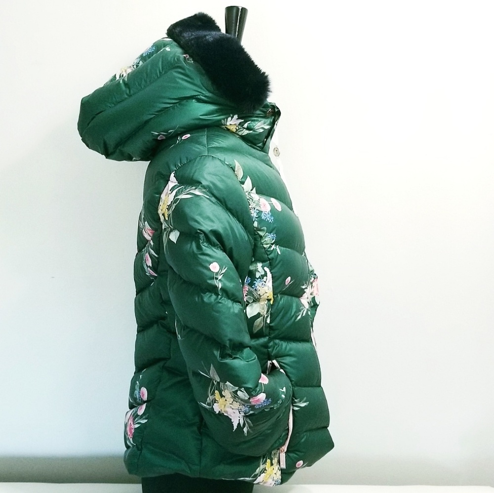 🍒NWT🍒 TED BAKER DOWN PUFFER JACKET - Picture 4 of 8